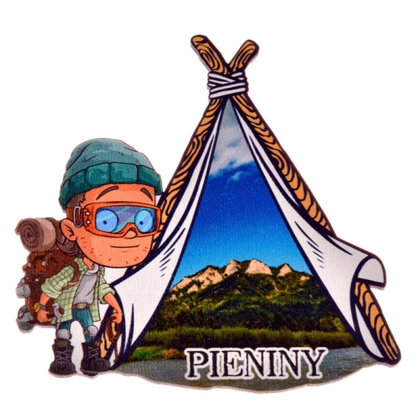 Magnes TIPI Z TURYSTĄ