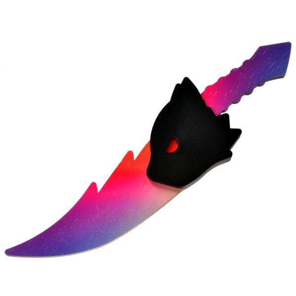 Drewniany nóż dla dzieci FUKSJA