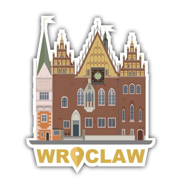 Magnes STARY RATUSZ WE WROCŁAWIU