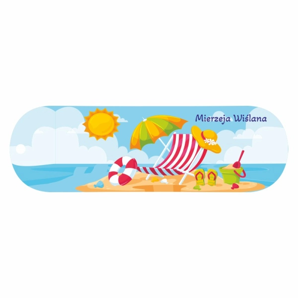 Drewniana zakładka do książki MOTYW MORSKI N4