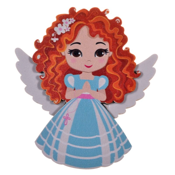 Aniołek kolorowy magnes - MIX WZORÓW