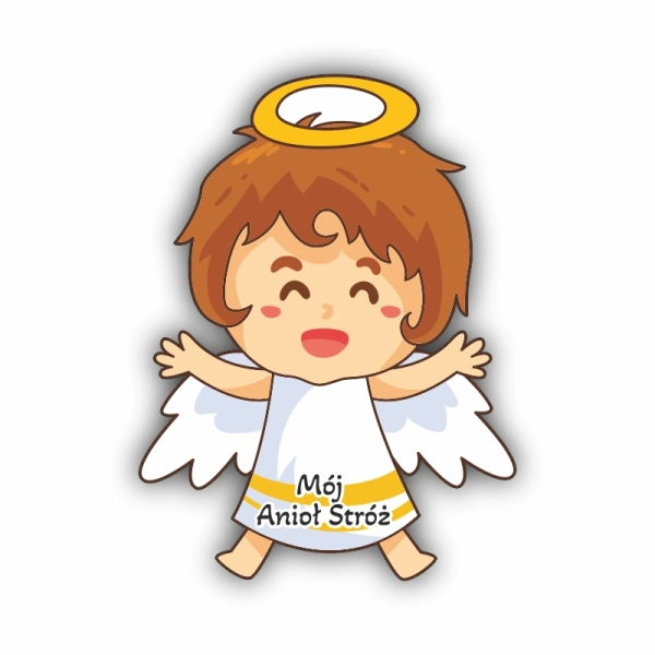 Magnes aniołek - Chłopcy MIX WZORÓW