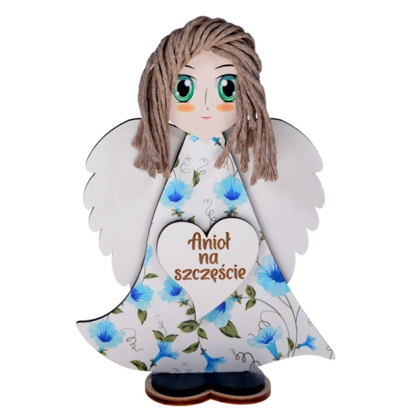 Aniołek stojący z serduszkiem N3