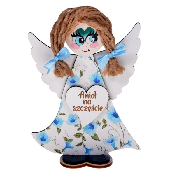Aniołek stojący z serduszkiem N3