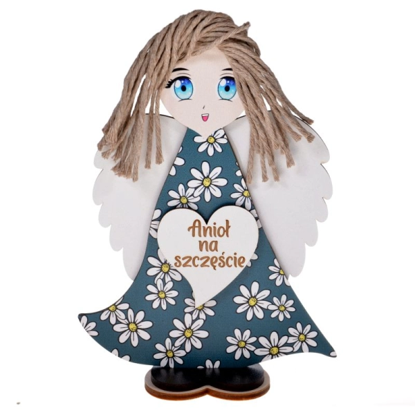 Aniołek stojący z serduszkiem N8