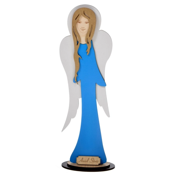 Anioł malowany, ręcznie malowany anioł,  anioł na prezent,  aniołki malowane