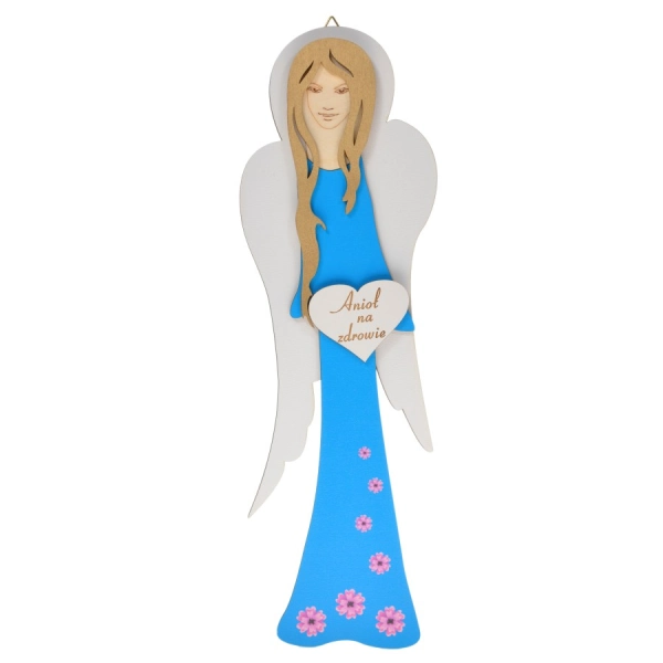 Anioł malowany, ręcznie malowany anioł,  anioł na prezent,  aniołki malowane