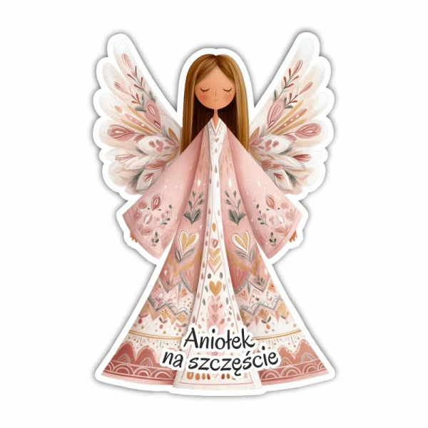 Drewniany Aniołek - kolor N9