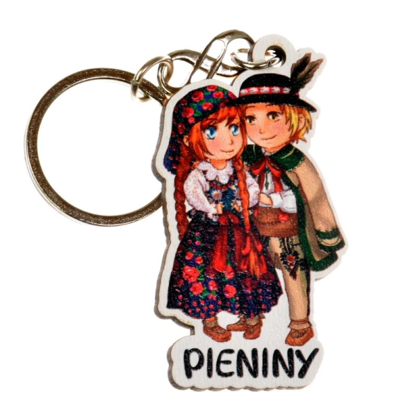 Breloczek Górale z metalowym uchwytem