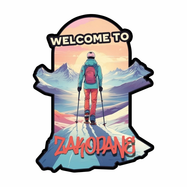 Drewniany brelok Zimowy N2