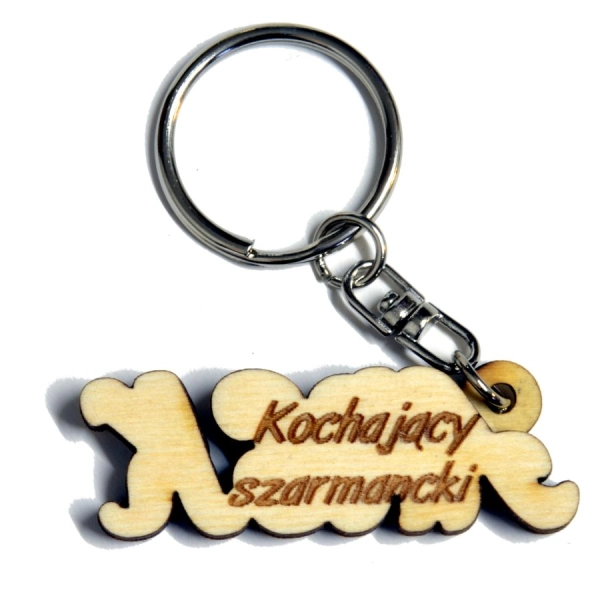 Brelok z imieniem i cechami charakteru