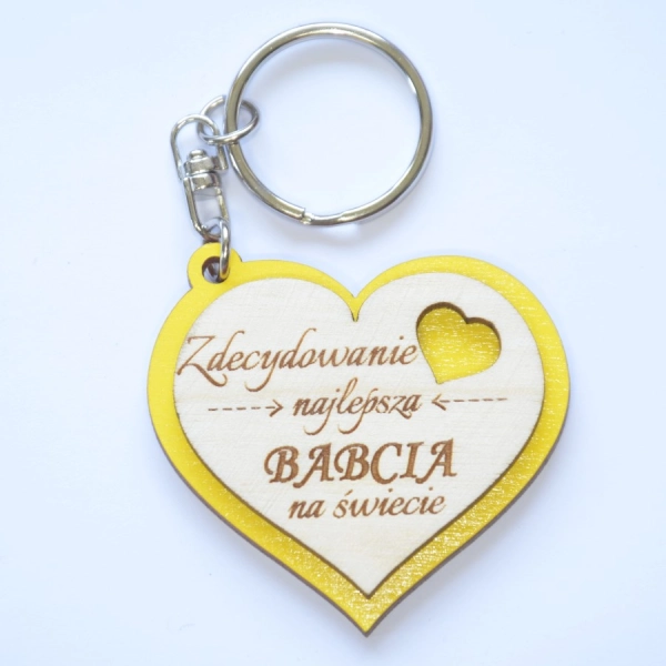 brelok breloczek do kluczy pamiątka regionalna producent suvenir prezent dla babci