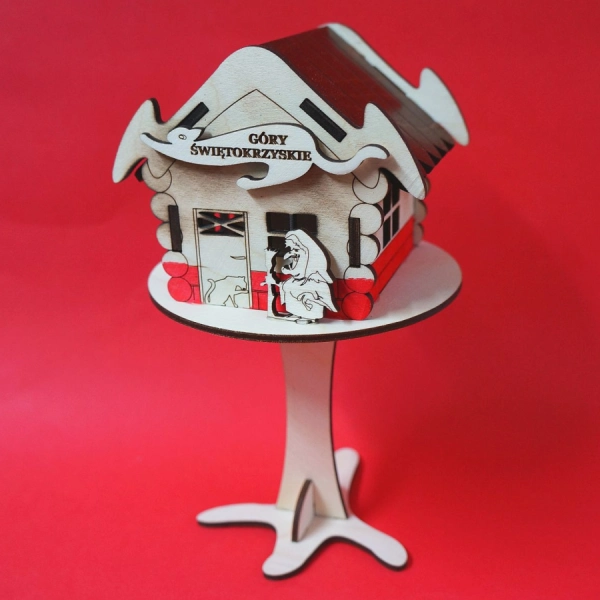 drewniany domek baba jaga