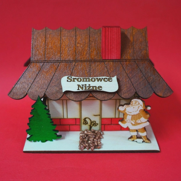 Skarbonka kolorowa z MIKOŁAJEM