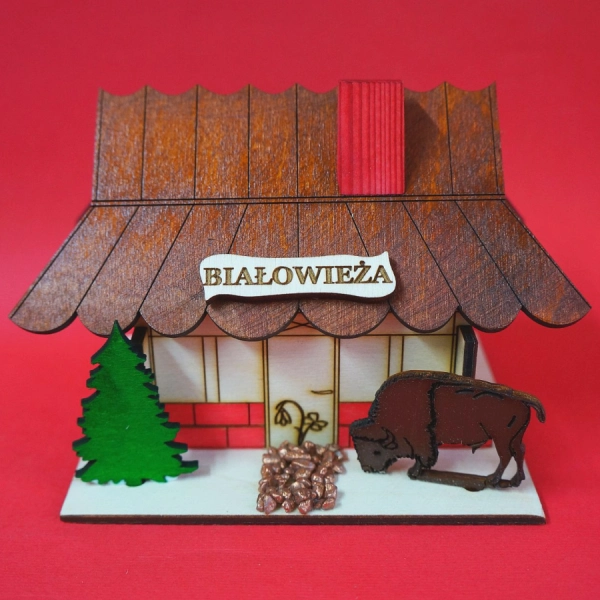 Skarbonka kolorowa z ŻUBREM