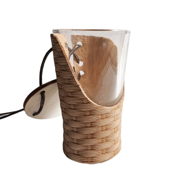 Kieliszek w skórze SŁONECZKO