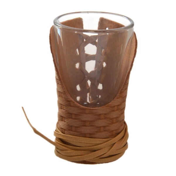 Kieliszek w skórze DLA MORSA Z IMIONAMI