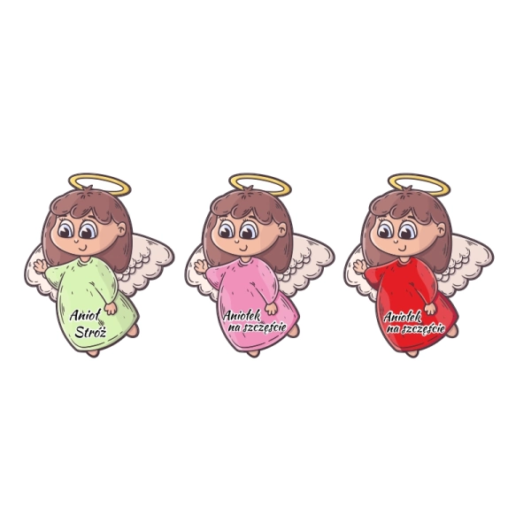 kolorowy aniołek