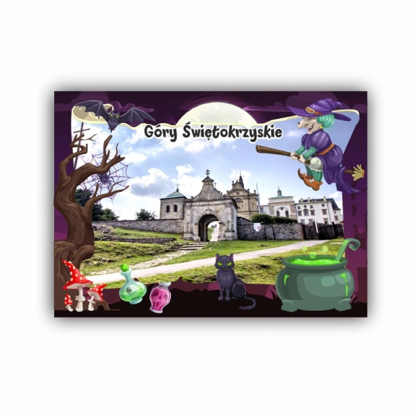 magnes z grafiką Halloween N2