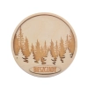 Magnes Koło leśne choinki N2 - grawer