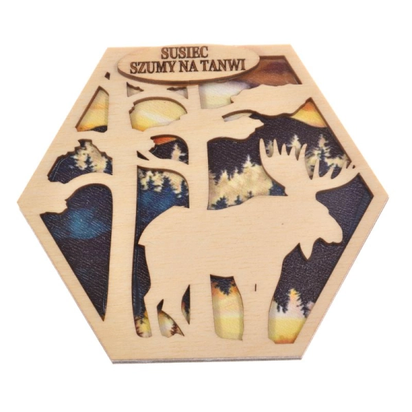 Magnes Heksagon N4 Łoś