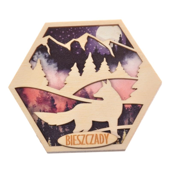 Magnes Heksagon N7 Lis