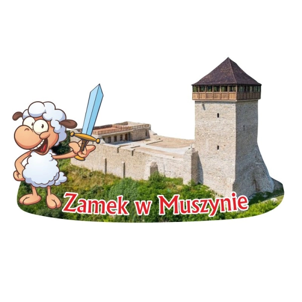 Magnes owca na zamku