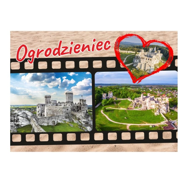 Magnes Pocztówka z kliszą