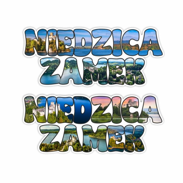 Magnes NAPIS ZE ZDJĘCIAMI