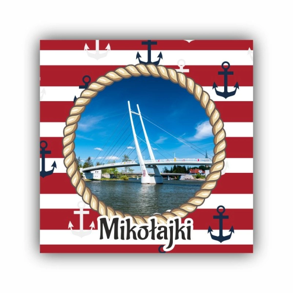 Magnes prosty PASIAK MIX WZORÓW