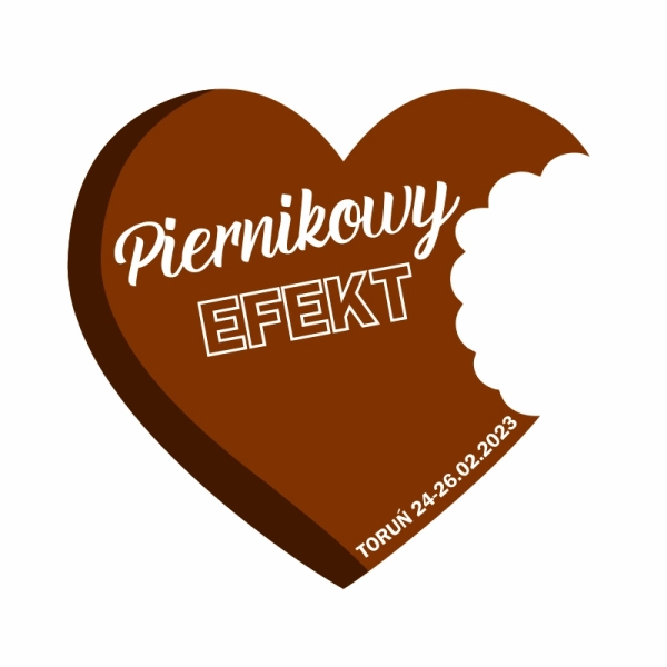 magnes piernik w kształcie serca