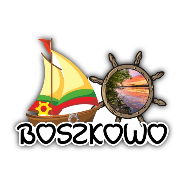 zaglówka z kołem sterowym