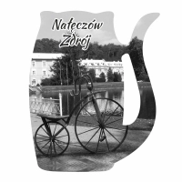 Pijałka czarno-biała