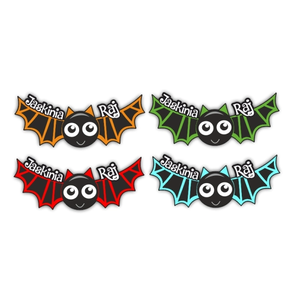 Magnes nietoperz- MIX KOLORÓW