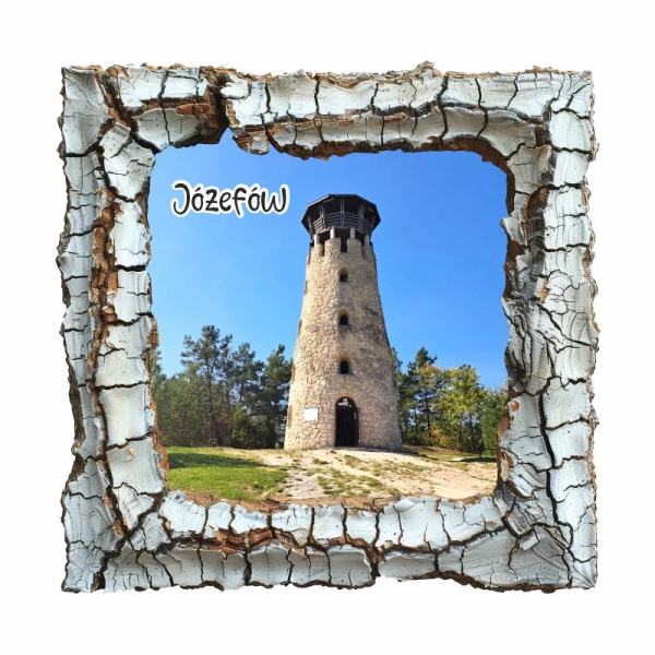 Drewniany magnes Kora przestrzenna N4