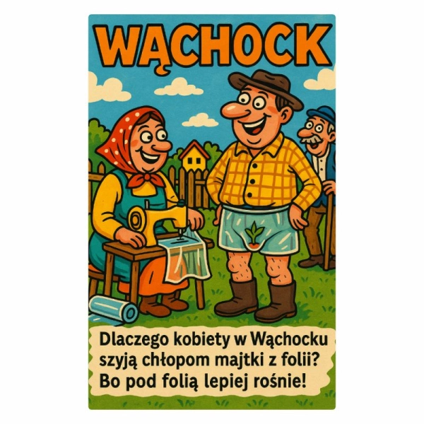 magnes łoś z drewnianą ramka i widoczkiem