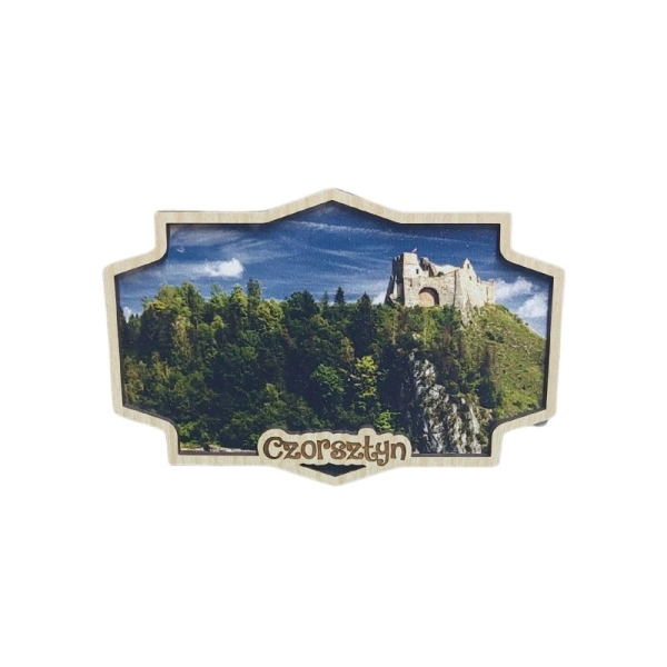 Drewniany magnes Ramka klon