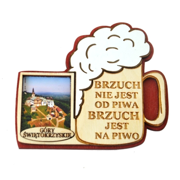 pamiątka regionalna śmieszne upominek kufel piwa producent