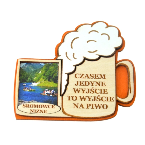 pamiątka regionalna śmieszne upominek kufel piwa producent