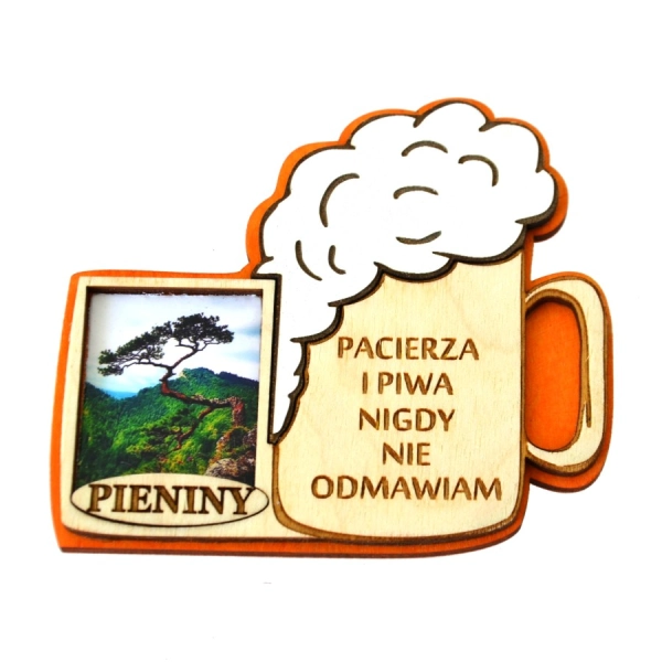 pamiątka regionalna śmieszne upominek kufel piwa producent