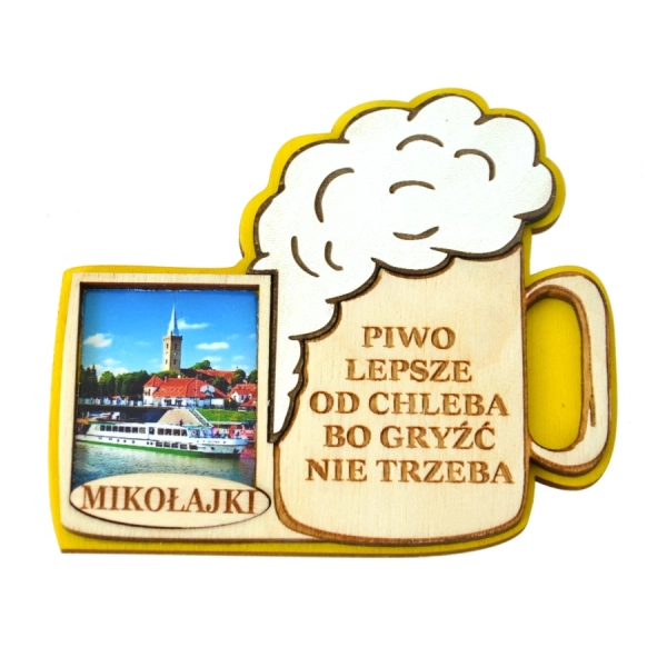 pamiątka regionalna śmieszne upominek kufel piwa producent