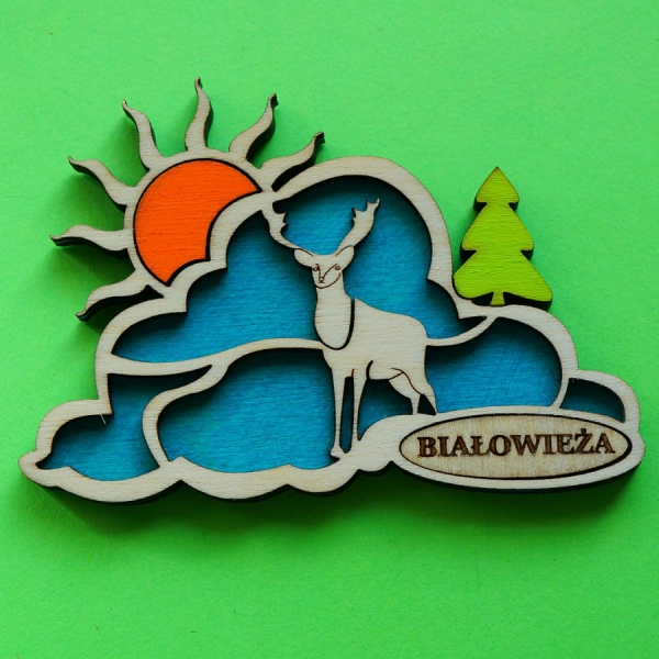 Magnes "Ramka z jeleniem"