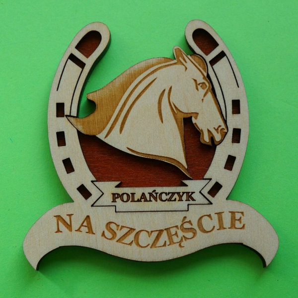 Magnes "Koń z podkową" N2