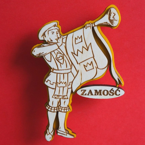 Magnes "Grajek z trąbką"
