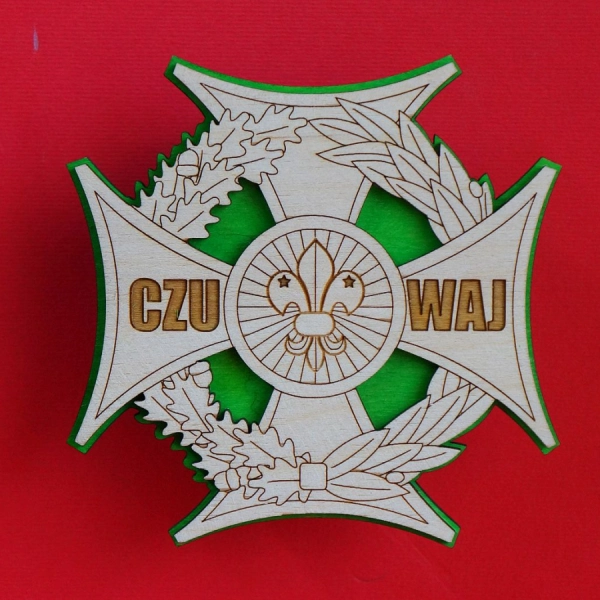 Magnes Krzyż Harcerski