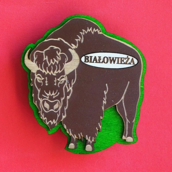 Magnes "żubr brązowy"  N2