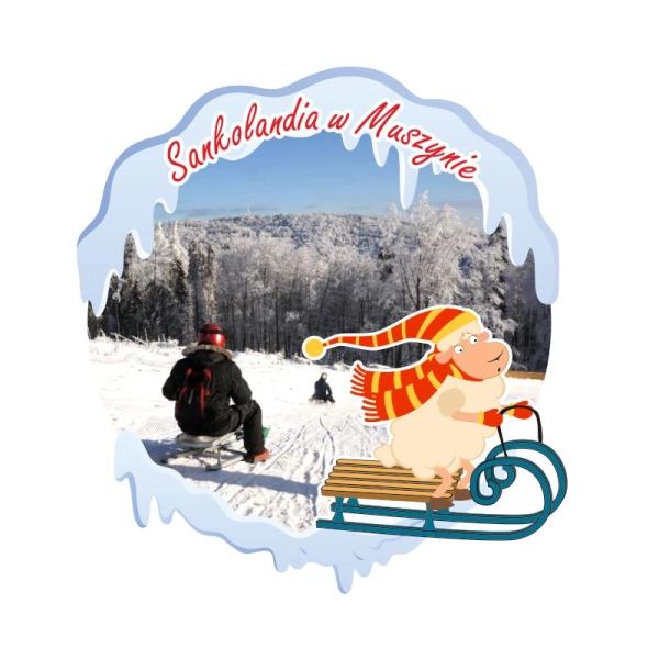 Magnes zimowy Kula śnieżna