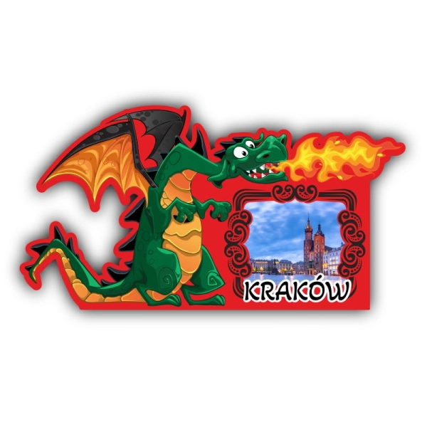 Magnes smok z widokiem