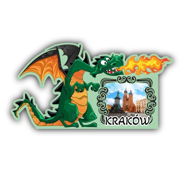 Magnes smok z widokiem