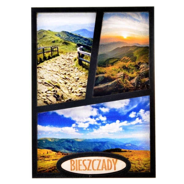 Magnes mix zdjęć CZARNY N1